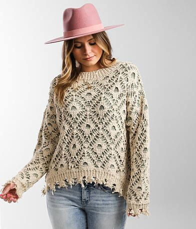 Gimmicks Chenille Color Pop Sweater FULL_RIGHT_SIDE