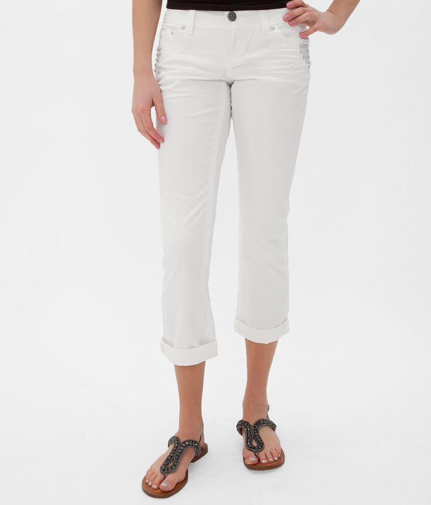 BKE Sabrina Stretch Cropped Pant front view