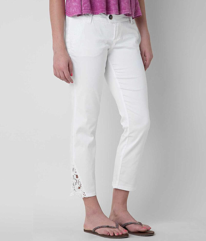 BKE Kinley Stretch Cropped Pant front view