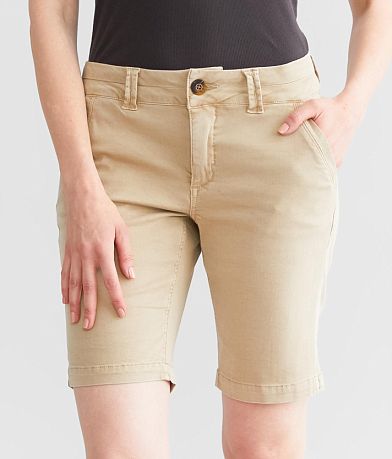 BKE Payton Bermuda Stretch Short front view