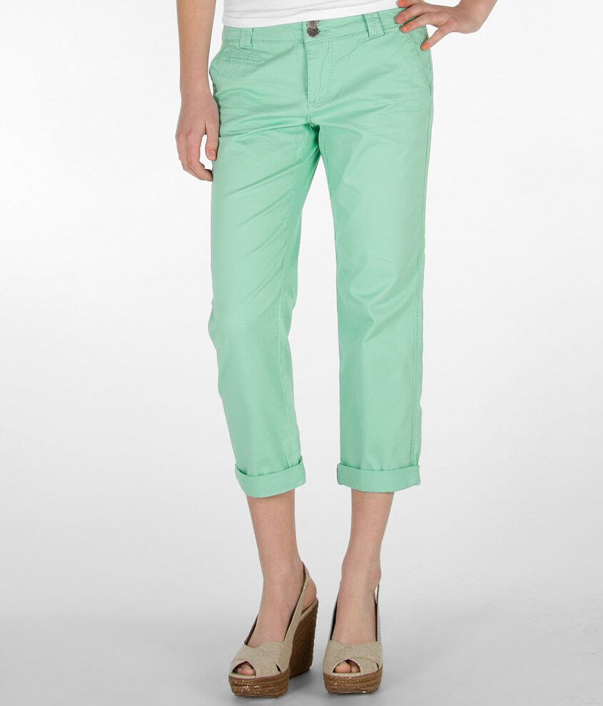 BKE Bryn Stretch Cropped Pant front view
