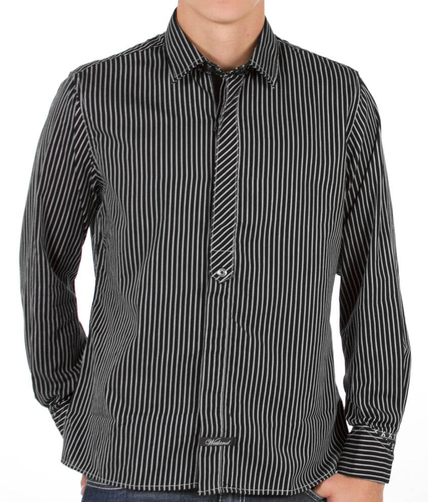 Scott Weiland New Bold Stripe Shirt front view