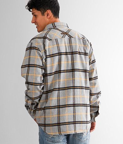 Dakota Grizzly Gibson Flannel Shacket back view