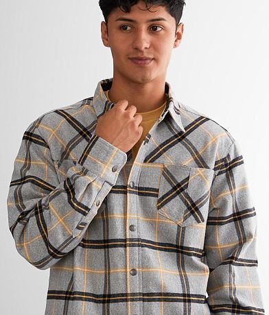 Dakota Grizzly Gibson Flannel Shacket misc detail 1 view