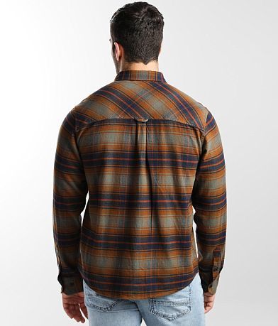 Dakota Grizzly Brock Flannel Shirt back view