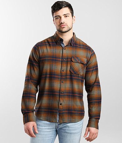 Dakota Grizzly Brock Flannel Shirt full left side view