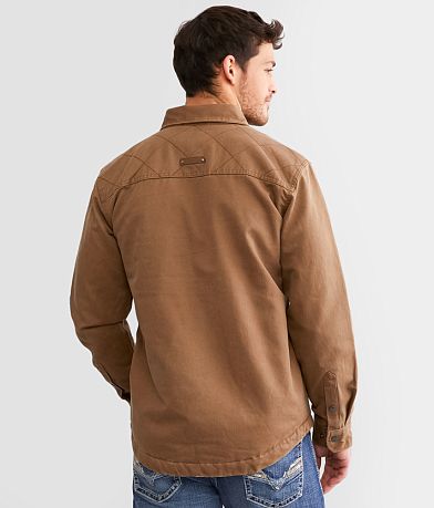 Dakota Grizzly Ryker Canvas Shacket BACK