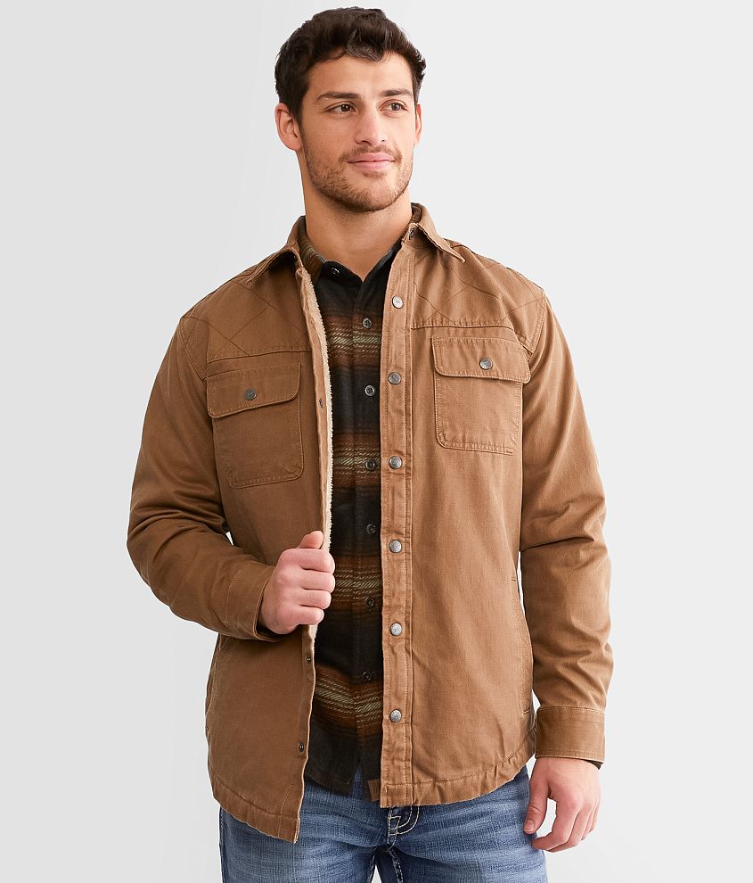 Dakota Grizzly Ryker Canvas Shacket - Men's Coats/Jackets in Buck | Buckle