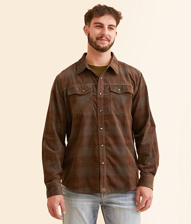 Dakota Grizzly Roy Corduroy Shirt front view