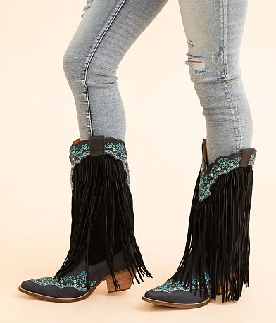 Dingo Tequila Sunrise Fringe Western Leather Boot MISC_DETAIL_5
