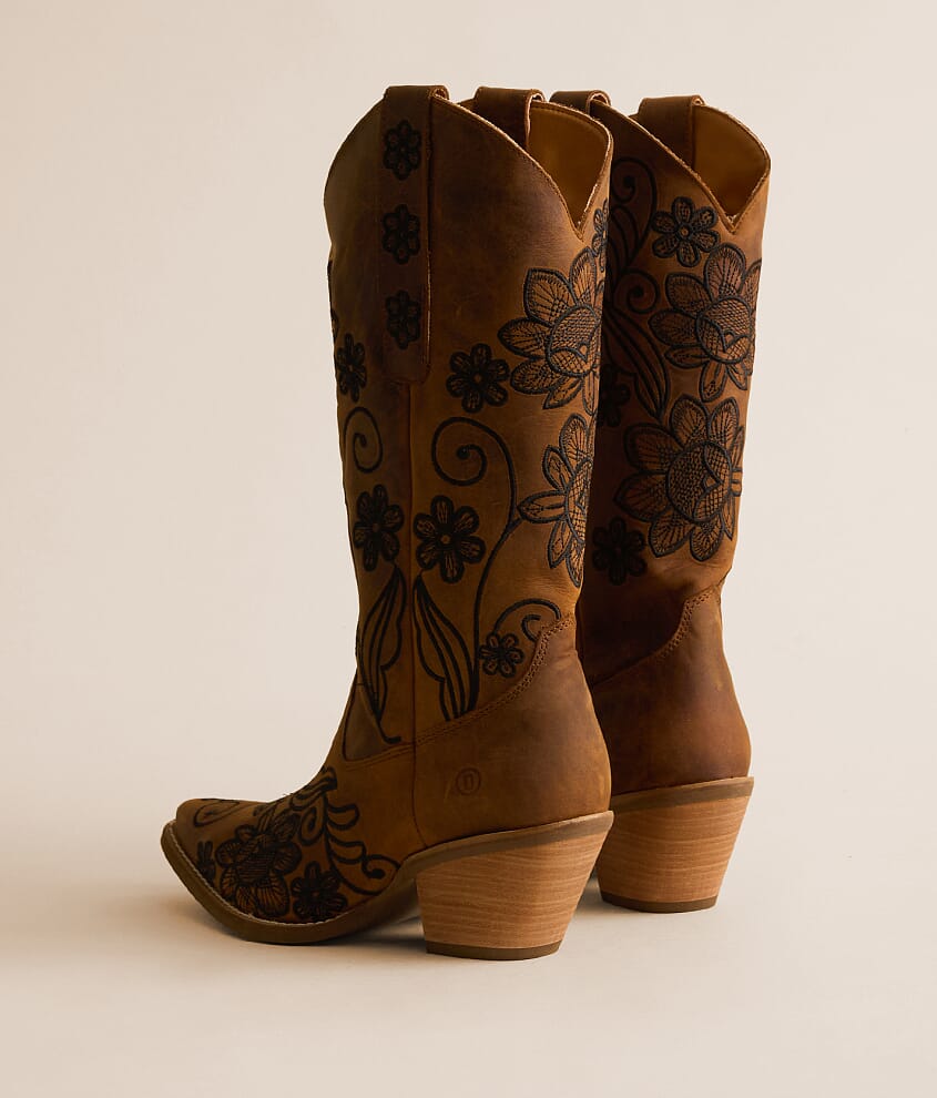 Western Swing Leather Boot