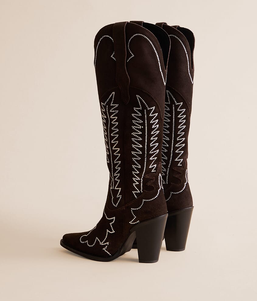 Double Take Leather Western Boot