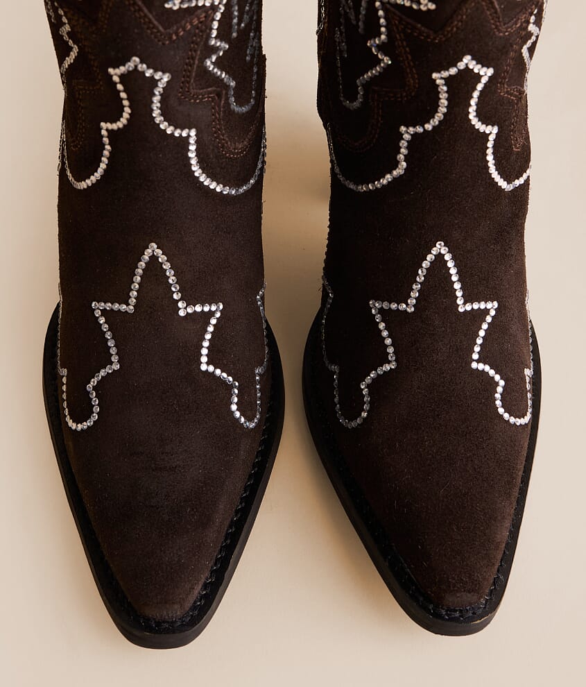 Double Take Leather Western Boot
