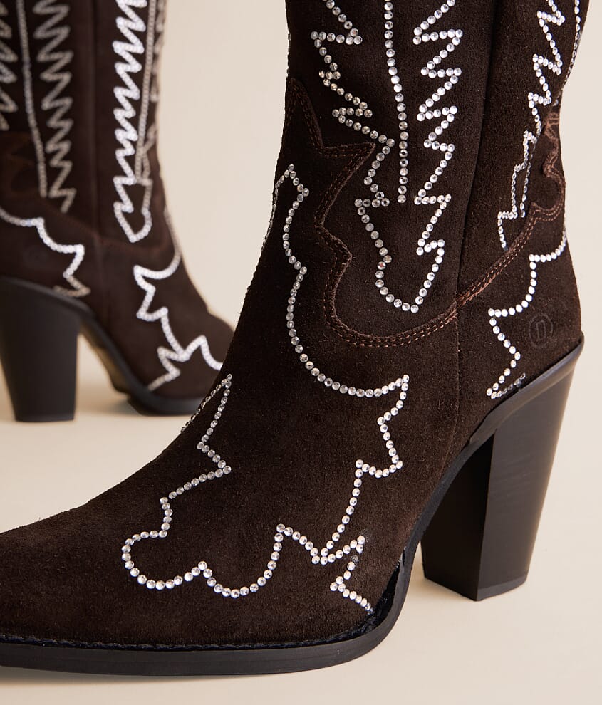Double Take Leather Western Boot