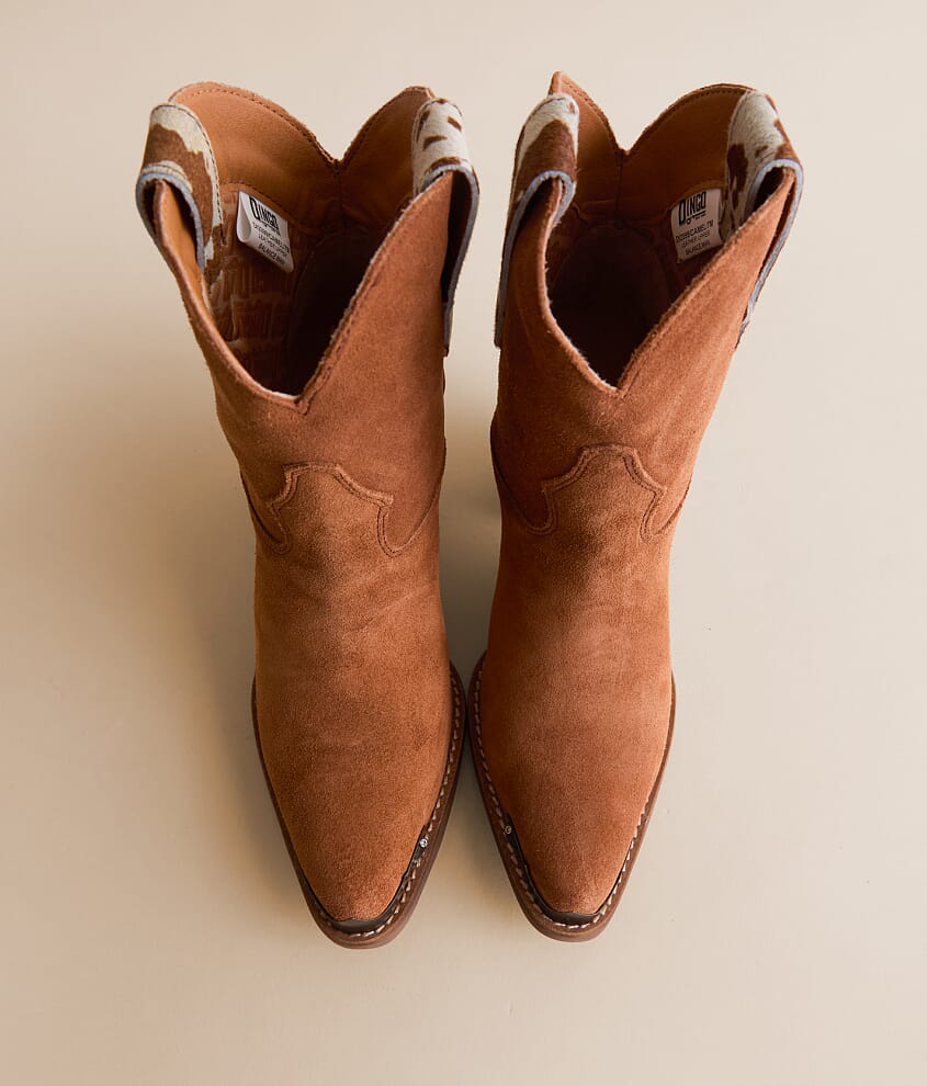 Texas Charm Cow Leather Western Ankle Boot - thumbnail 4