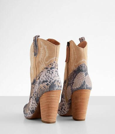 Dingo Calico Snake Print Leather Boot misc detail 2 view