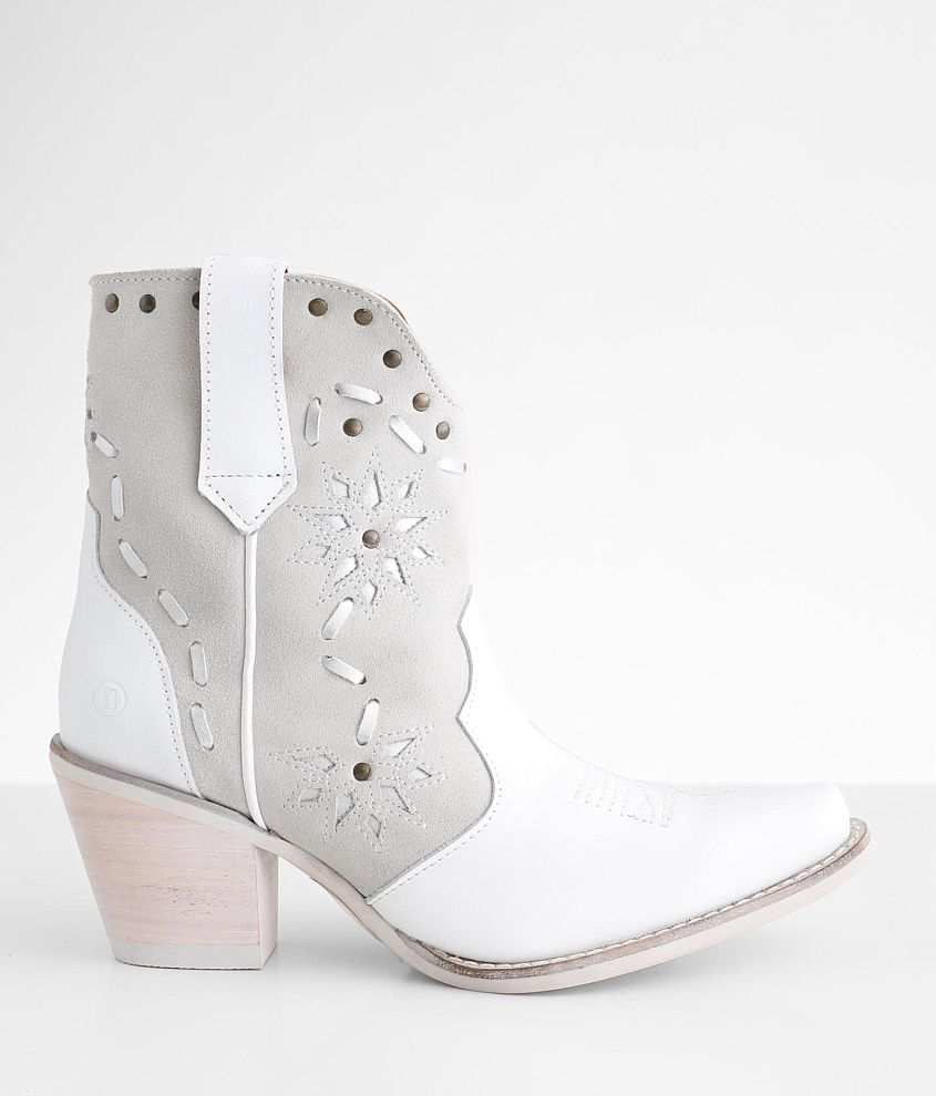 Dingo Old Town Leather Western Boot - Women's Shoes in White | Buckle