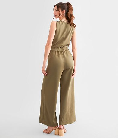 Solid Knit Jumpsuit thumbnail 3