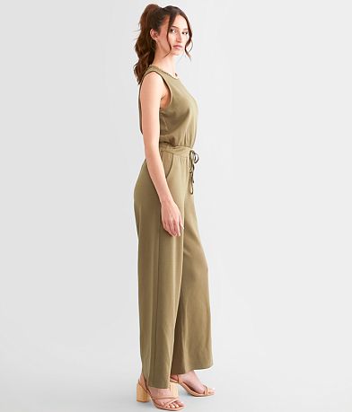 Solid Knit Jumpsuit thumbnail 2
