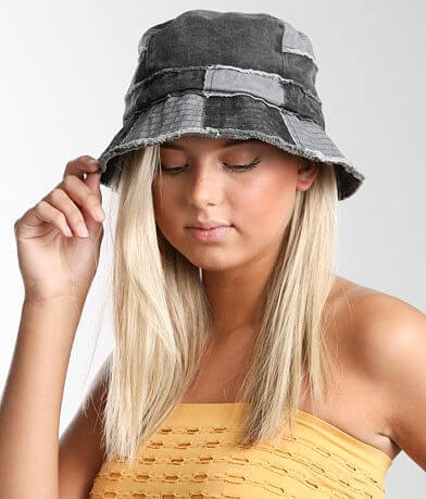 David &amp; Young Pieced Denim Bucket Hat MISC_DETAIL_2