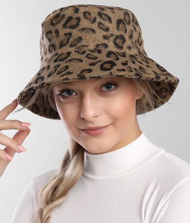 David &amp; Young Leopard Print Bucket Hat MISC_DETAIL_3