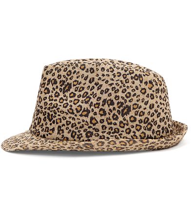 Leopard Fedora Hat MISC_DETAIL_1