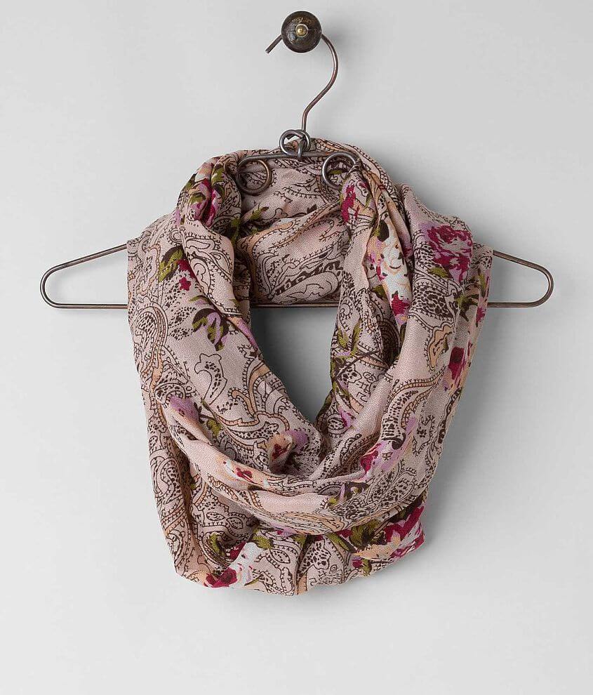 Floral Scarf front view