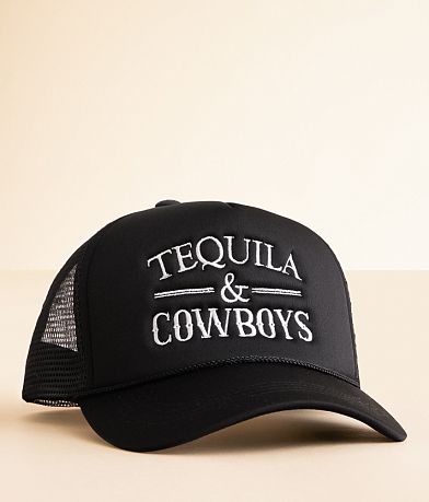David & Young Tequila & Cowboys Trucker Hat front view
