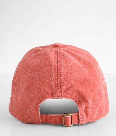 Smiley Face Washed Baseball Hat MISC_DETAIL_1
