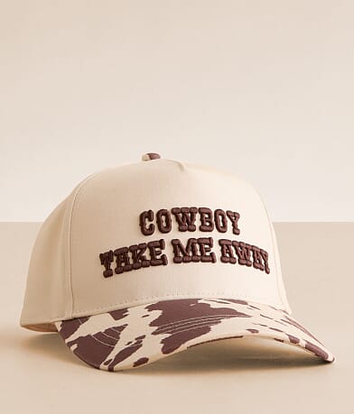 David & Young Cowboy Take Me Away Baseball Hat front view