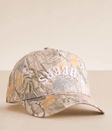 David & Young Cheers Camo Baseball Hat front view