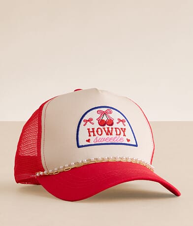 David & Young Howdy Sweetie Baseball Hat front view