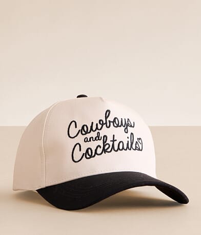 David & Young Cowboys & Cocktails Baseball Hat front view