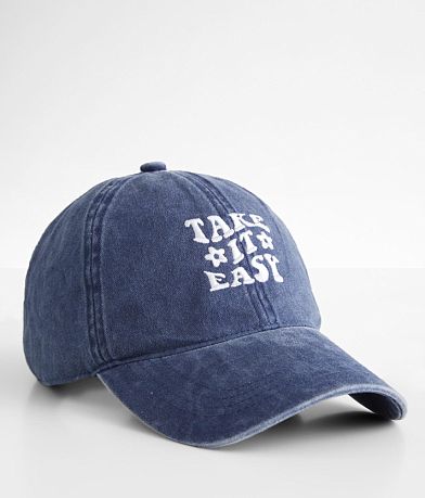 David & Young Take It Easy Washed Dad Hat front view