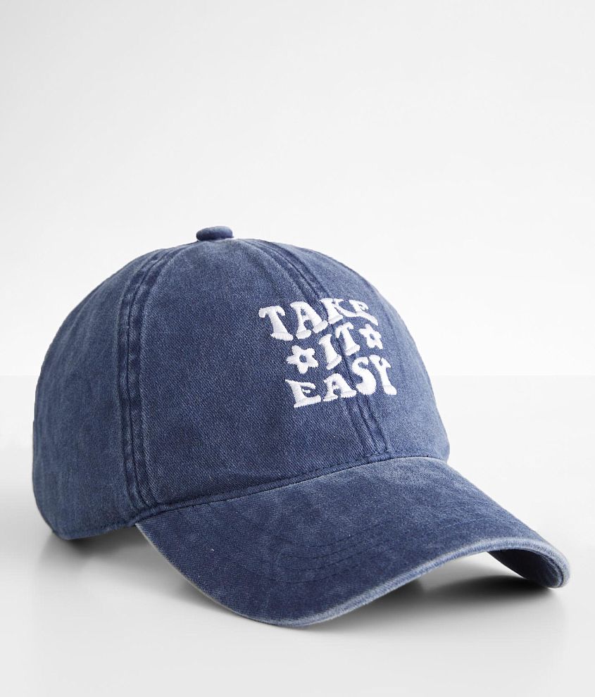 David &#38; Young Take It Easy Washed Dad Hat front view