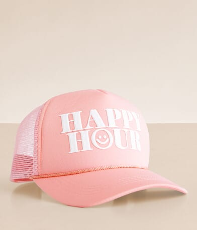David & Young Happy Hour Trucker Hat front view