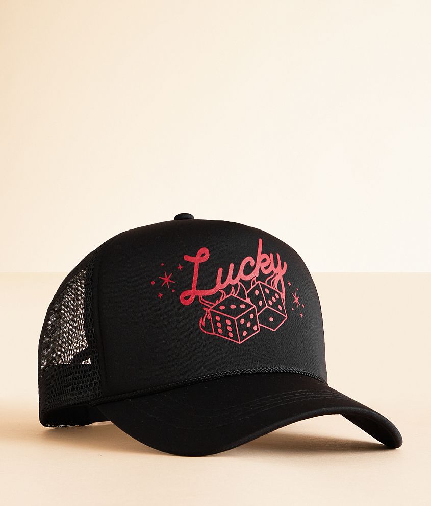 David &#38; Young Lucky Trucker Hat front view