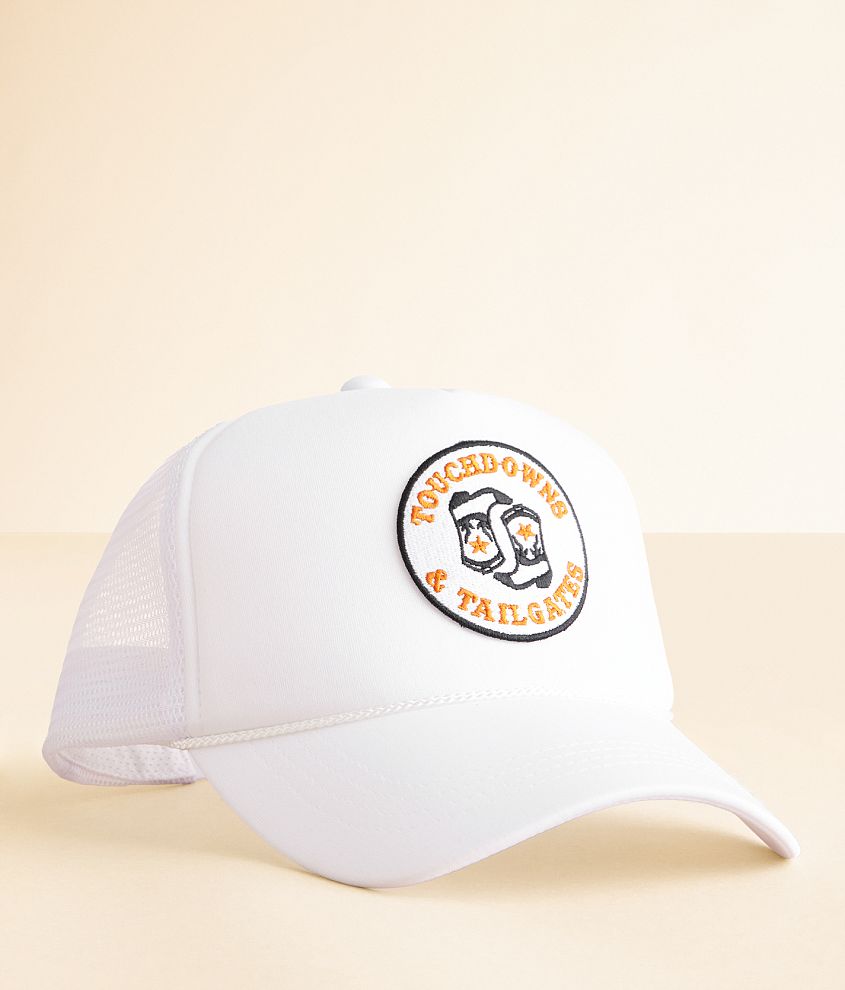 David &#38; Young Touchdowns & Tailgates Trucker Hat front view