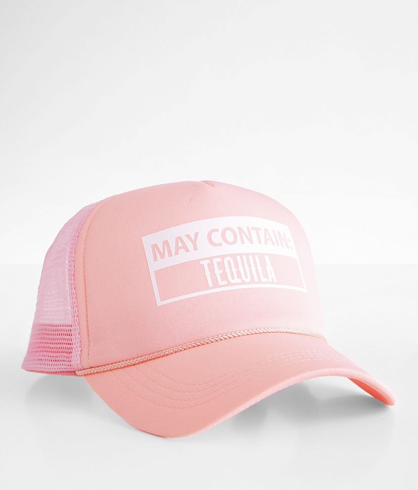 David &#38; Young May Contain Tequila Trucker Hat front view