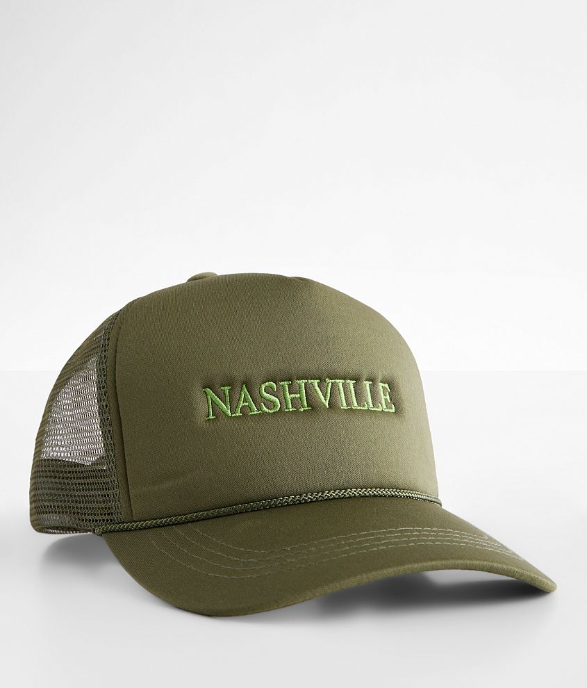 David &#38; Young Nashville Trucker Hat front view