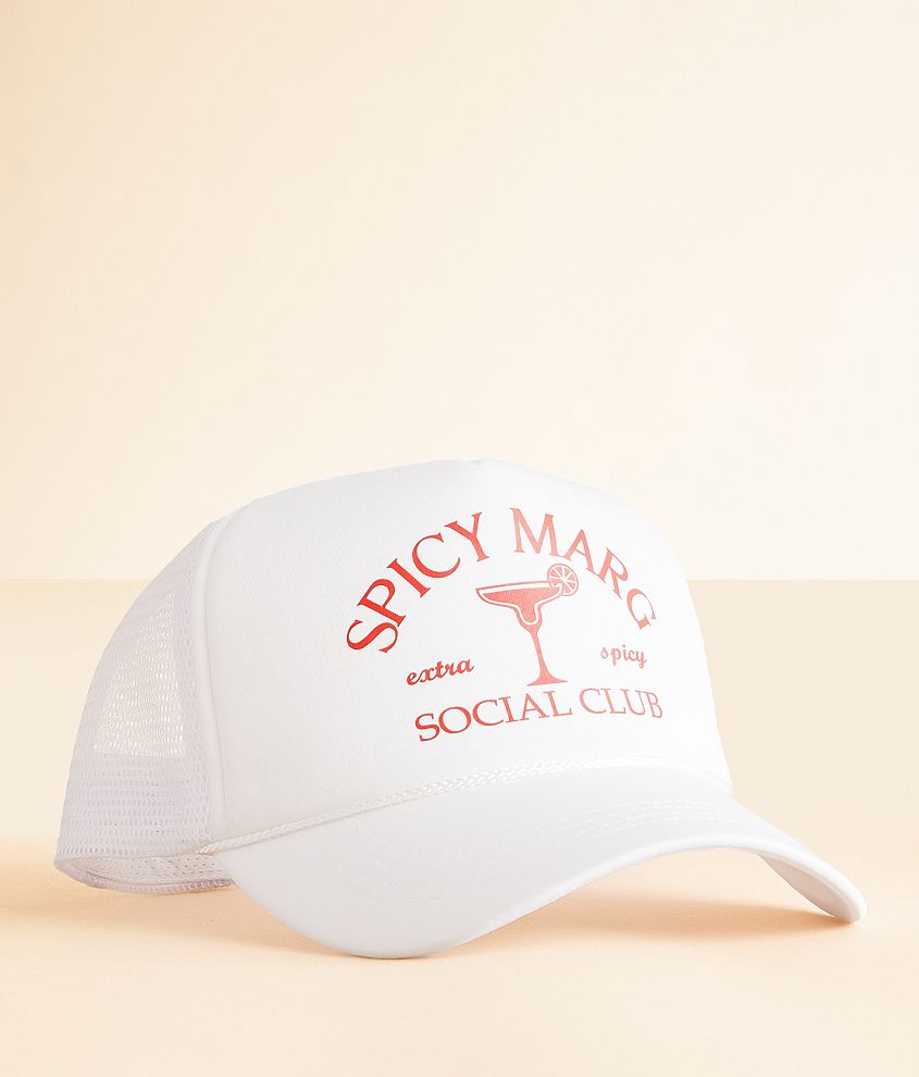 David &#38; Young Spicy Marg Social Club Trucker Hat front view