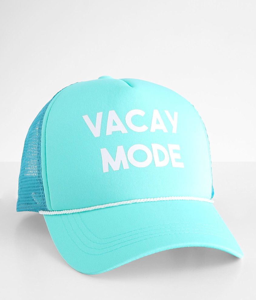 Vacay Mode Trucker Hat front view