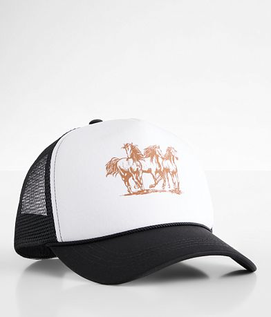David & Young Horse Trucker Hat front view