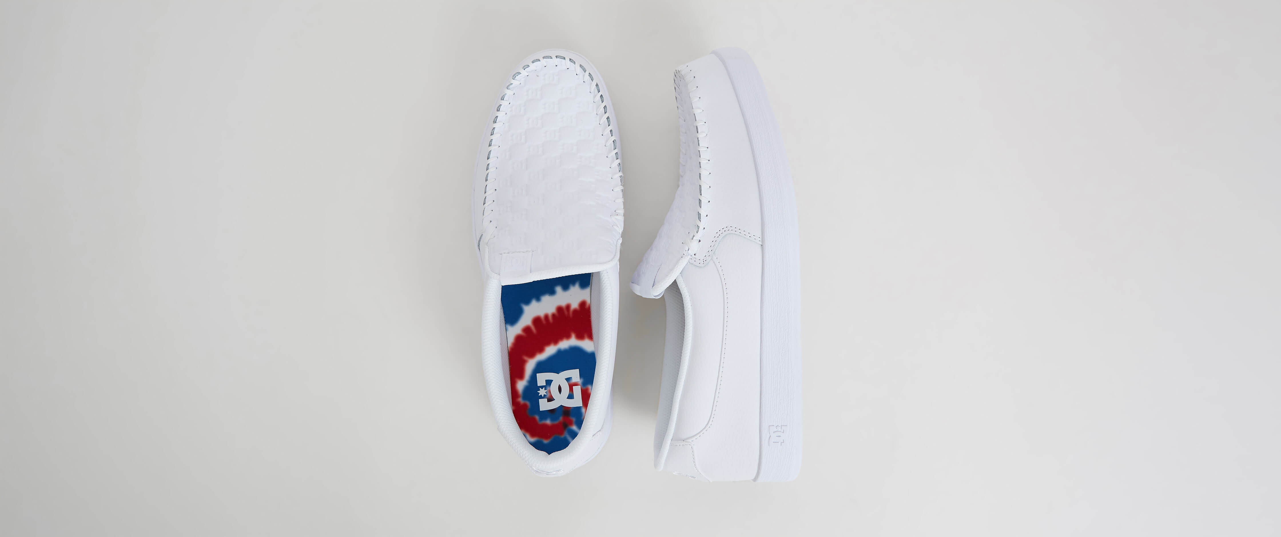 white dc villain shoes