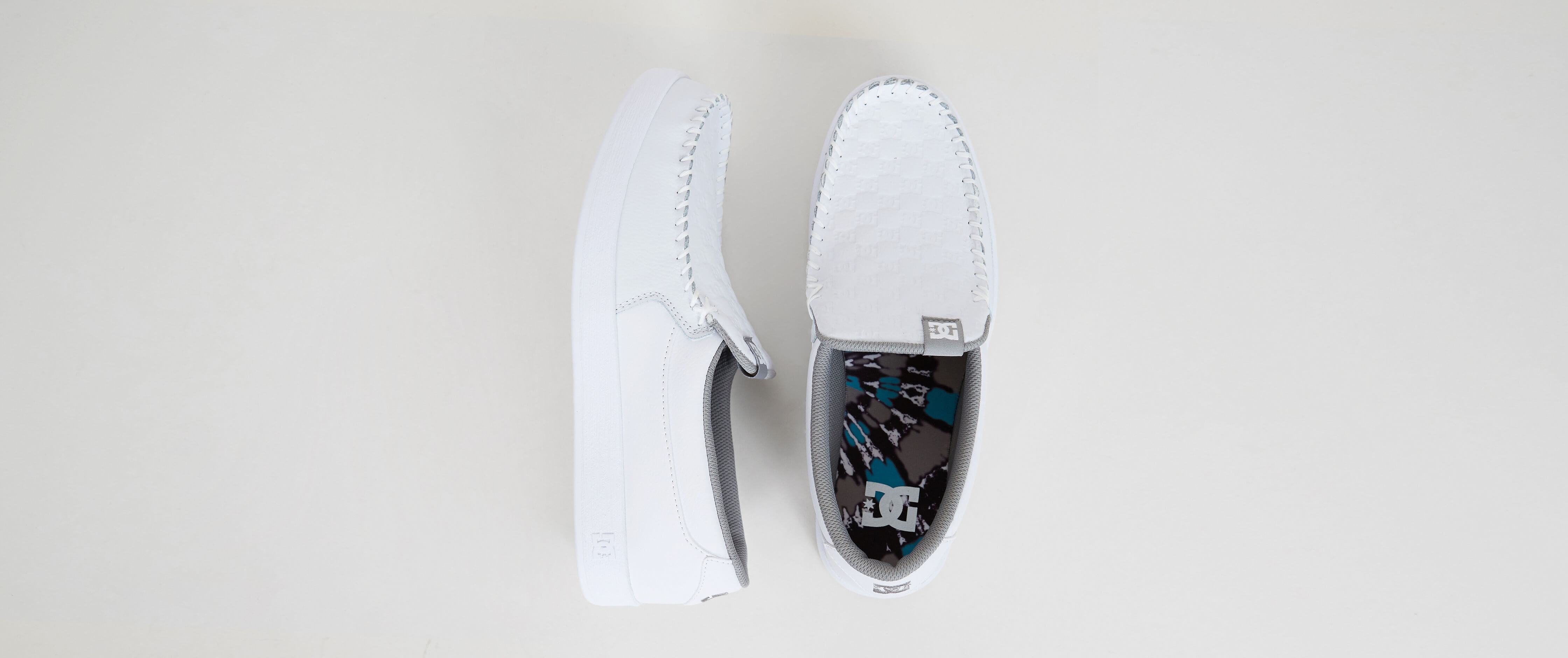 white dc villain shoes