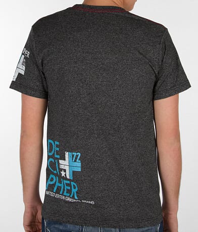 Decipher Systems Speckled T-Shirt BACK