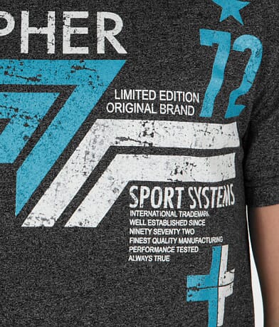Decipher Systems Speckled T-Shirt FRONT_DETAIL