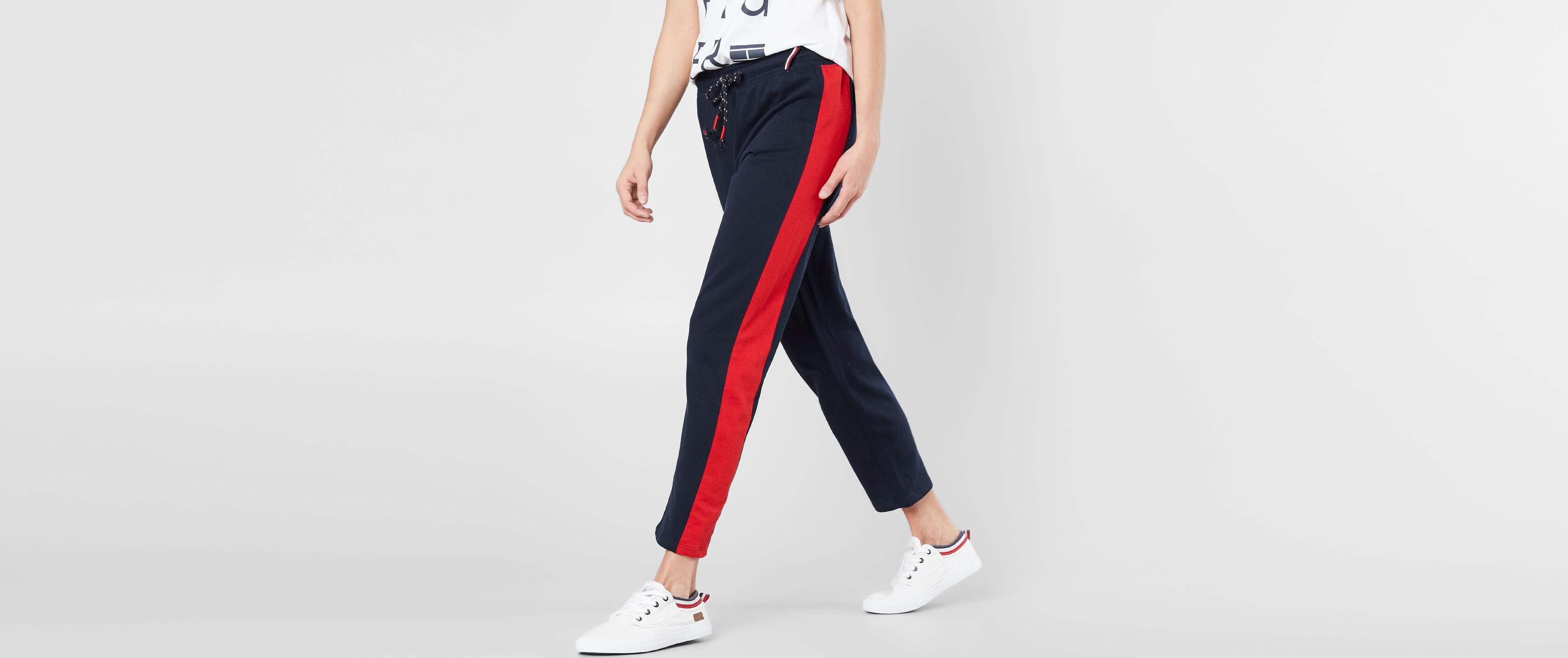 womens tommy hilfiger track pants