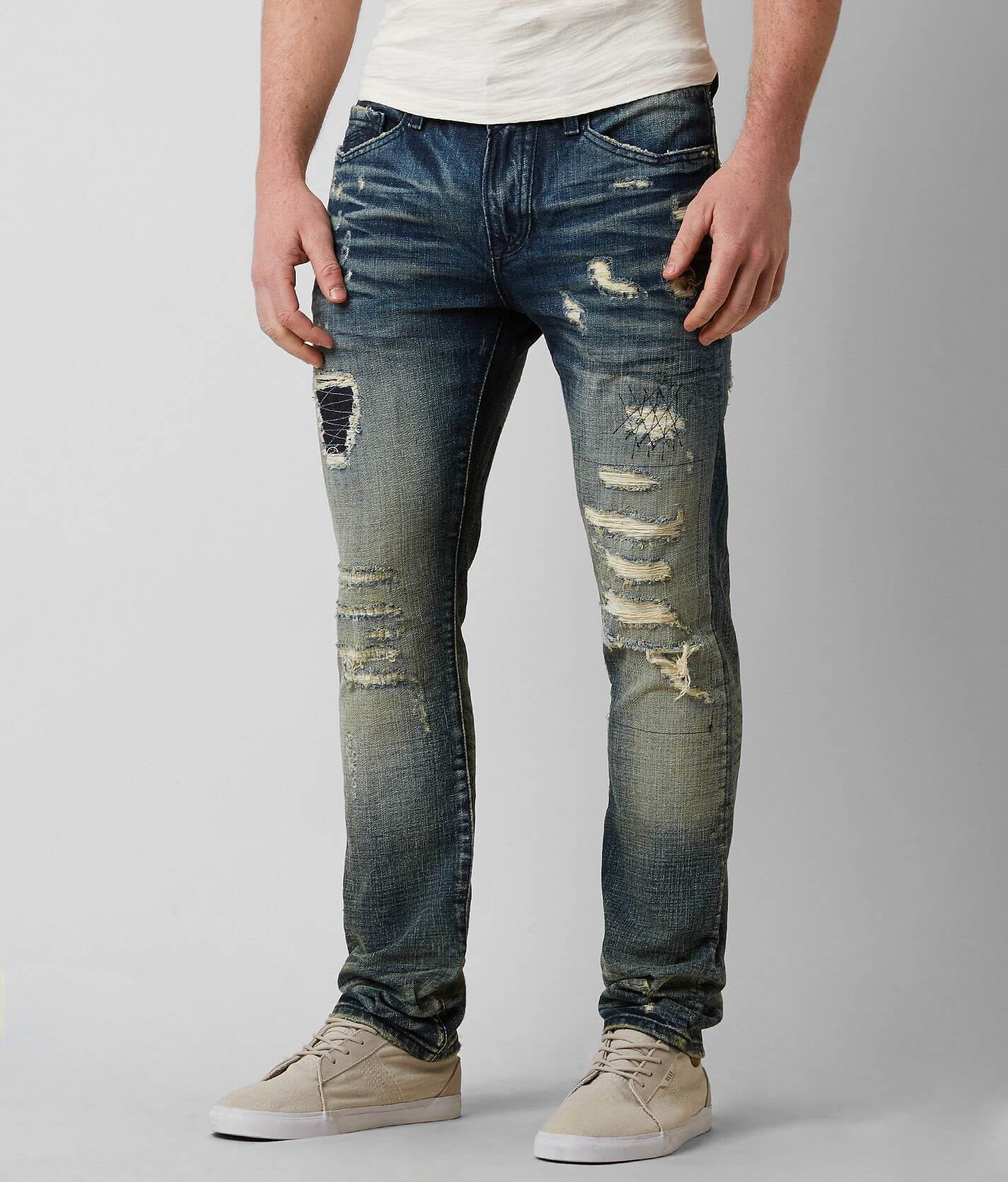 Rivet De Cru True Straight Jean Clothing in Stone Blue Buckle