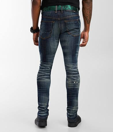 Cult of Individuality Punk Super Skinny Stretch back view